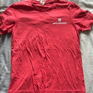 Bella Canvas Red Short Sleeve Tee